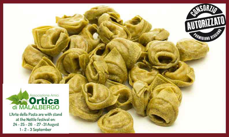 Ortichini, tortellini all'ortica