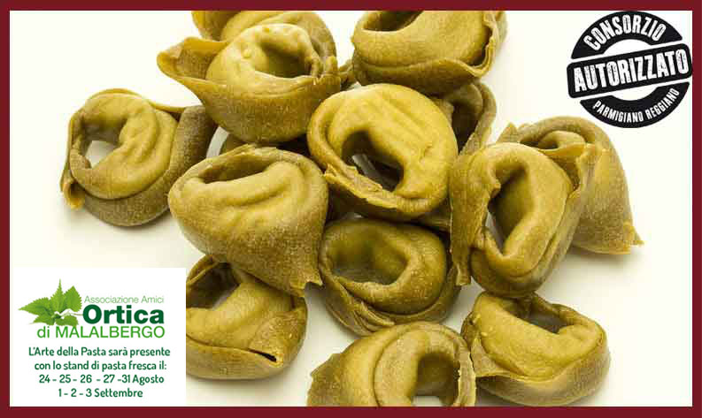 Orticoni, tortelloni all'ortica