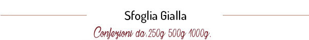 sfoglia gialla