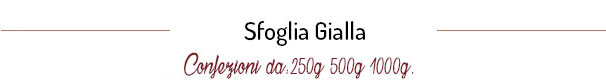 sfoglia gialla